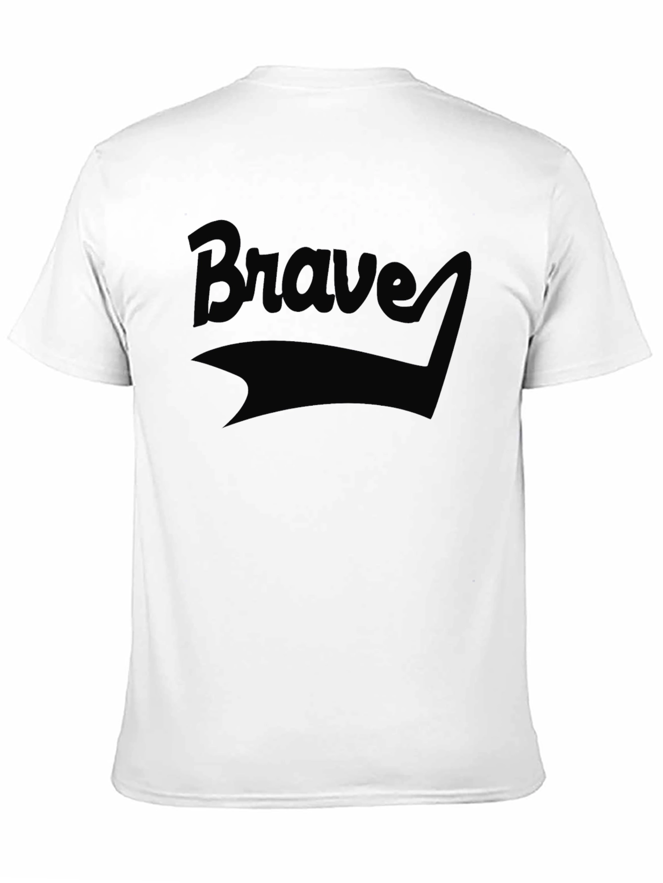 Brave Graphic Tee - Mens Dark Design