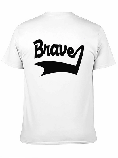 Brave Graphic Tee - Mens Dark Design
