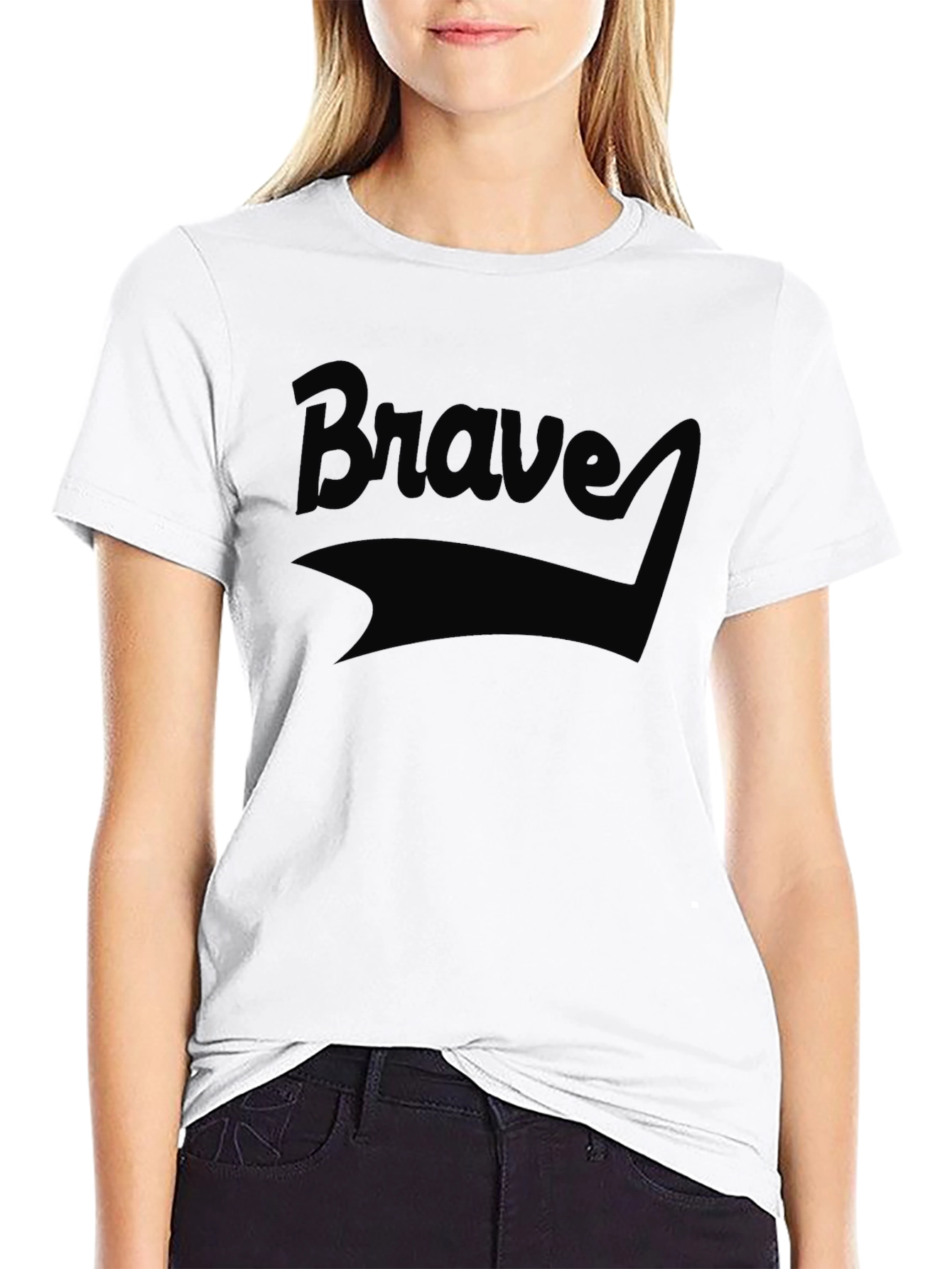 Brave Graphic Tee - Mens Dark Design