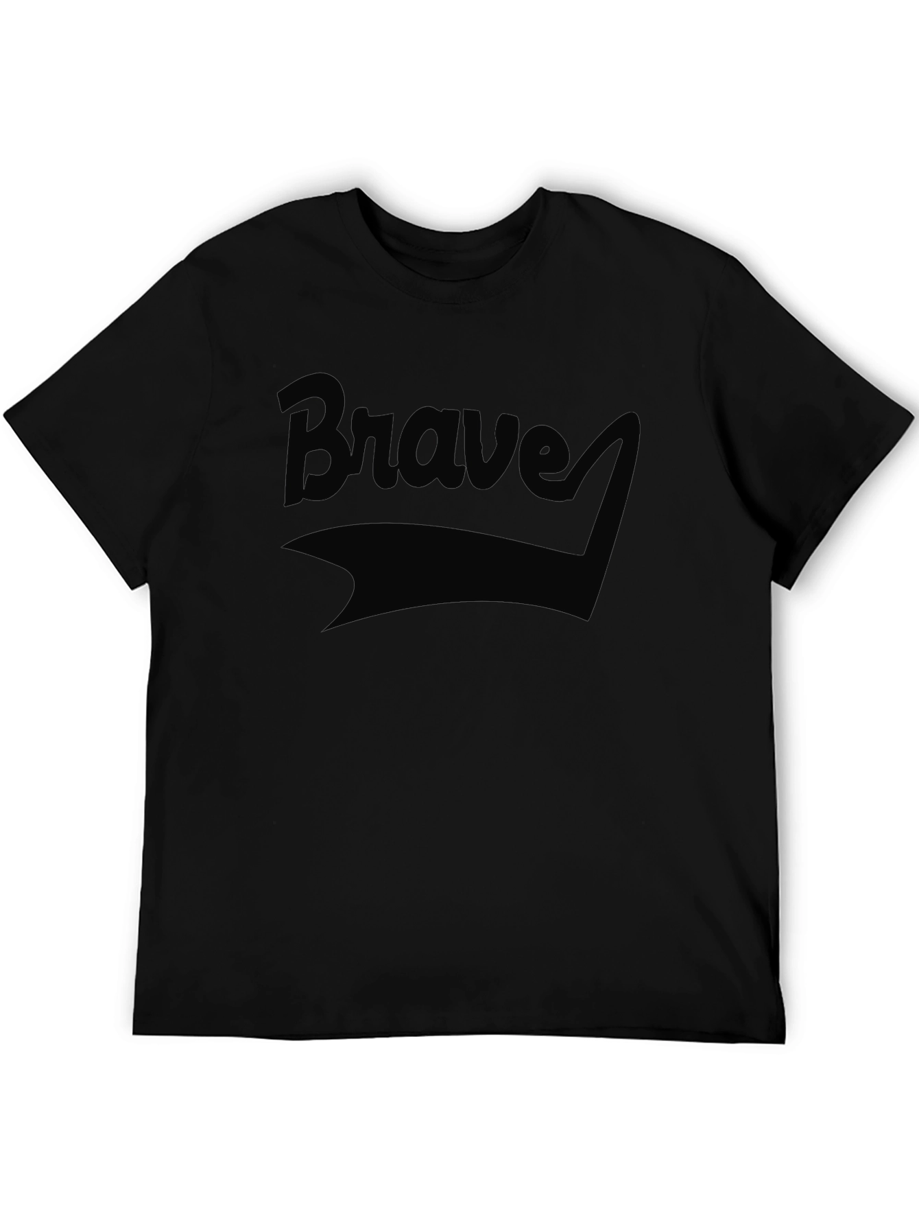 Brave Graphic Tee - Mens Dark Design