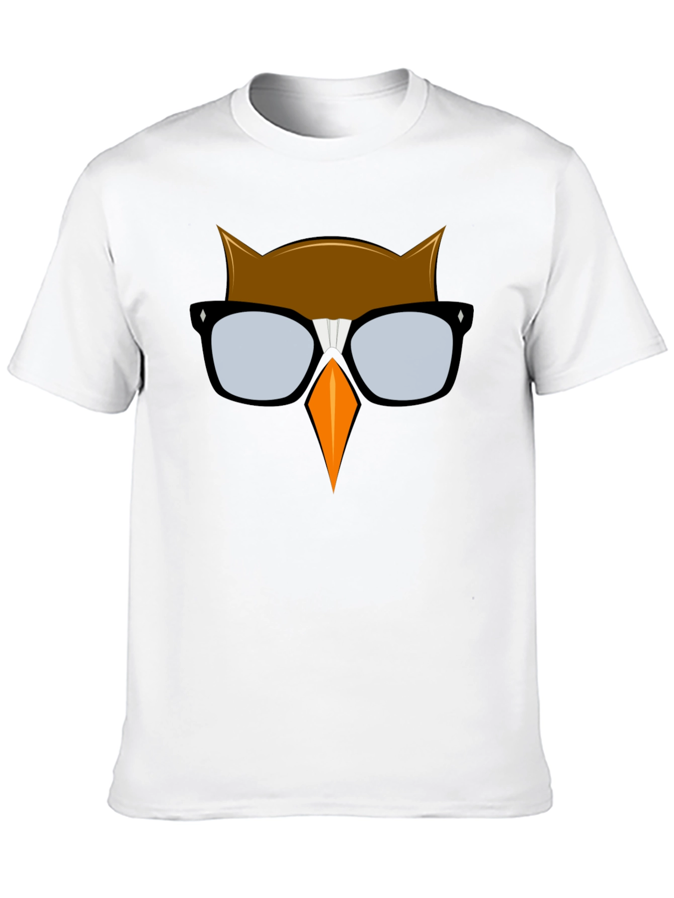 Cool Owl Graphic T-Shirt - Black