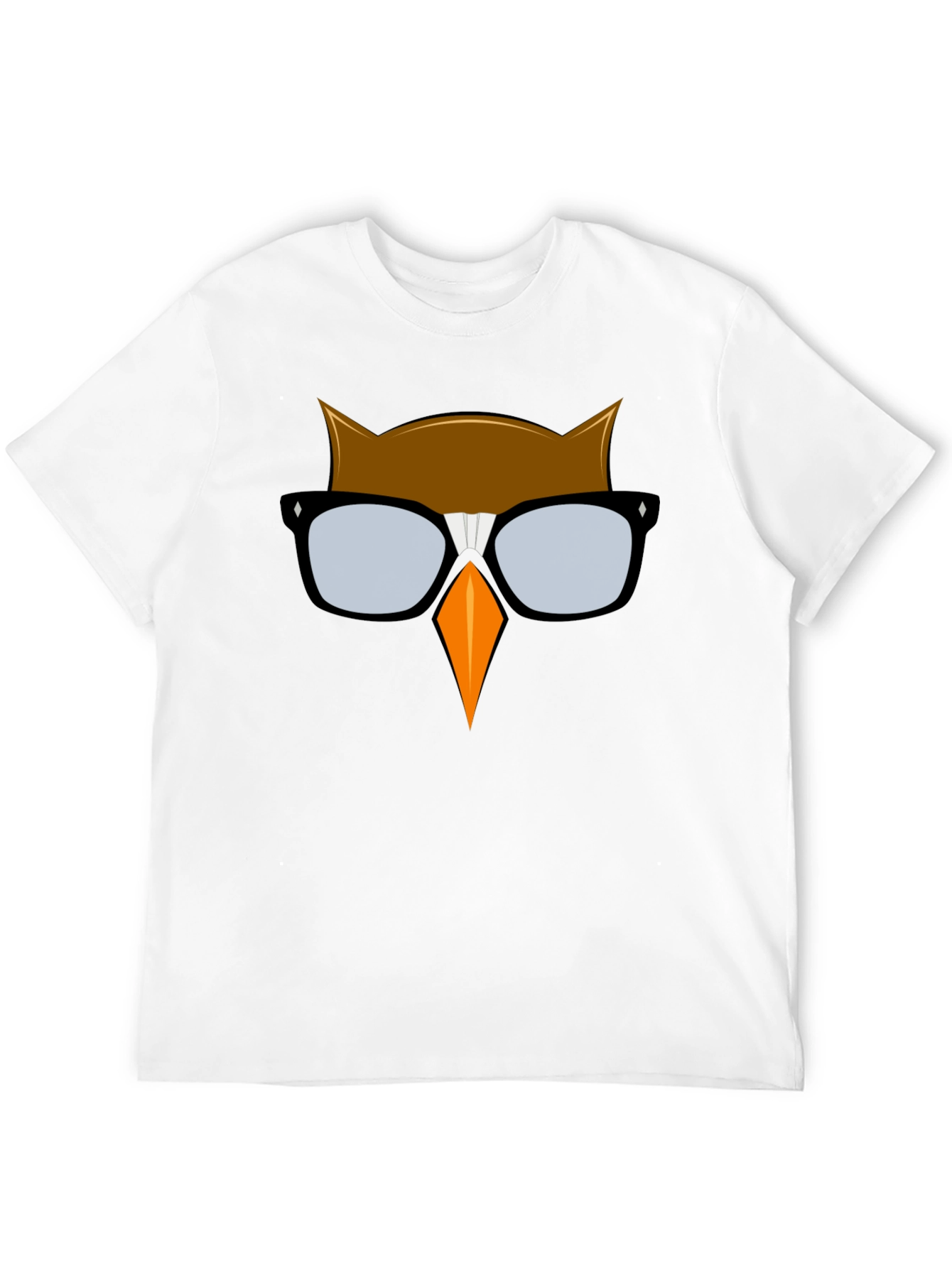 Cool Owl Graphic T-Shirt - Black