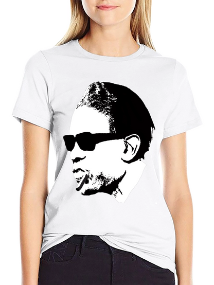 Retro Silhouette Graphic Tee - Black