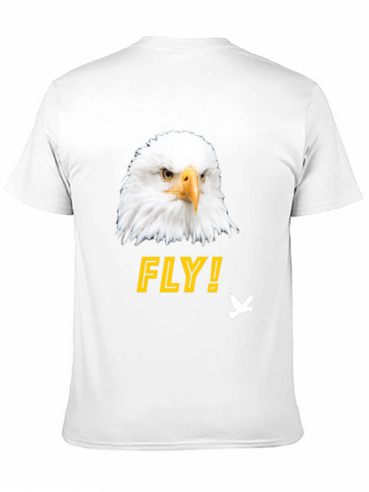 Eagle FLY! Graphic Tee - Mens Black T-Shirt