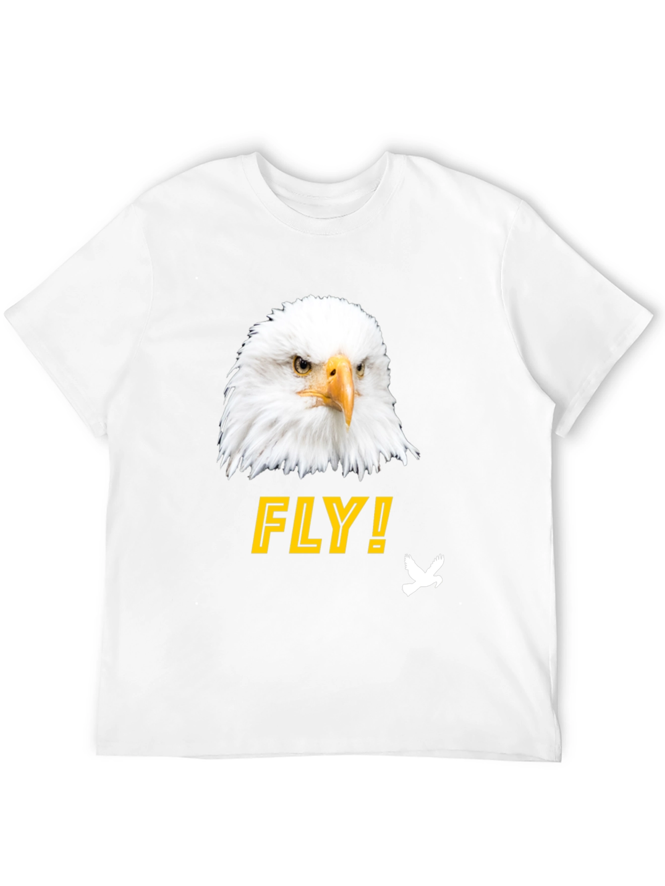 Eagle FLY! Graphic Tee - Mens Black T-Shirt
