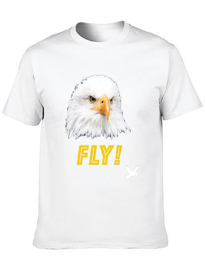 Eagle FLY! Graphic Tee - Mens Black T-Shirt