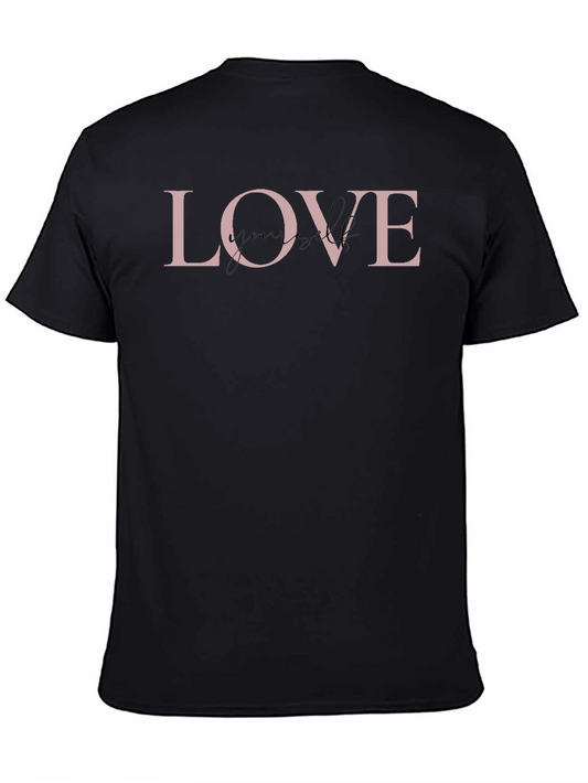 Love Yourself Graphic Tee - Trendy Comfort