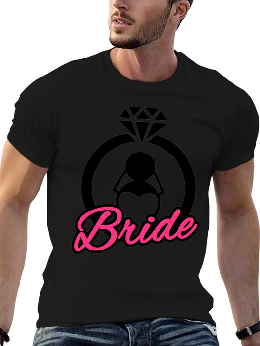 Bride T-Shirt - Diamond Ring Design