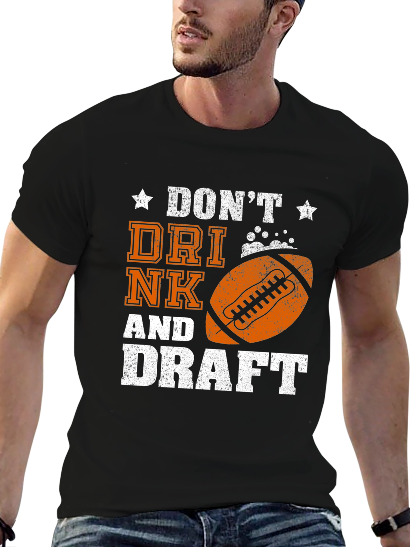 Dont Drink & Draft Graphic Tee