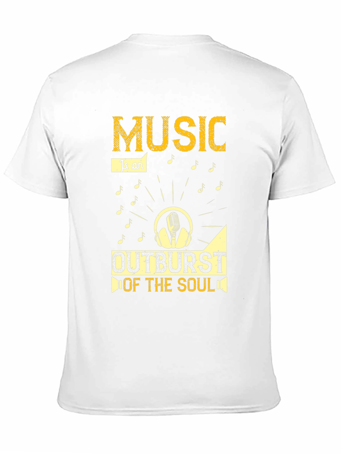 Music is an Outburst of the Soul Graphic T-Shirt