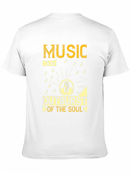 Music is an Outburst of the Soul Graphic T-Shirt