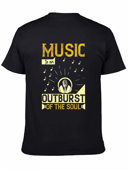 Music is an Outburst of the Soul Graphic T-Shirt