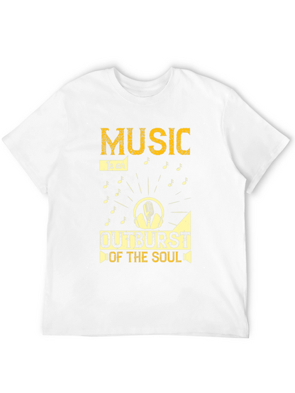 Music is an Outburst of the Soul Graphic T-Shirt