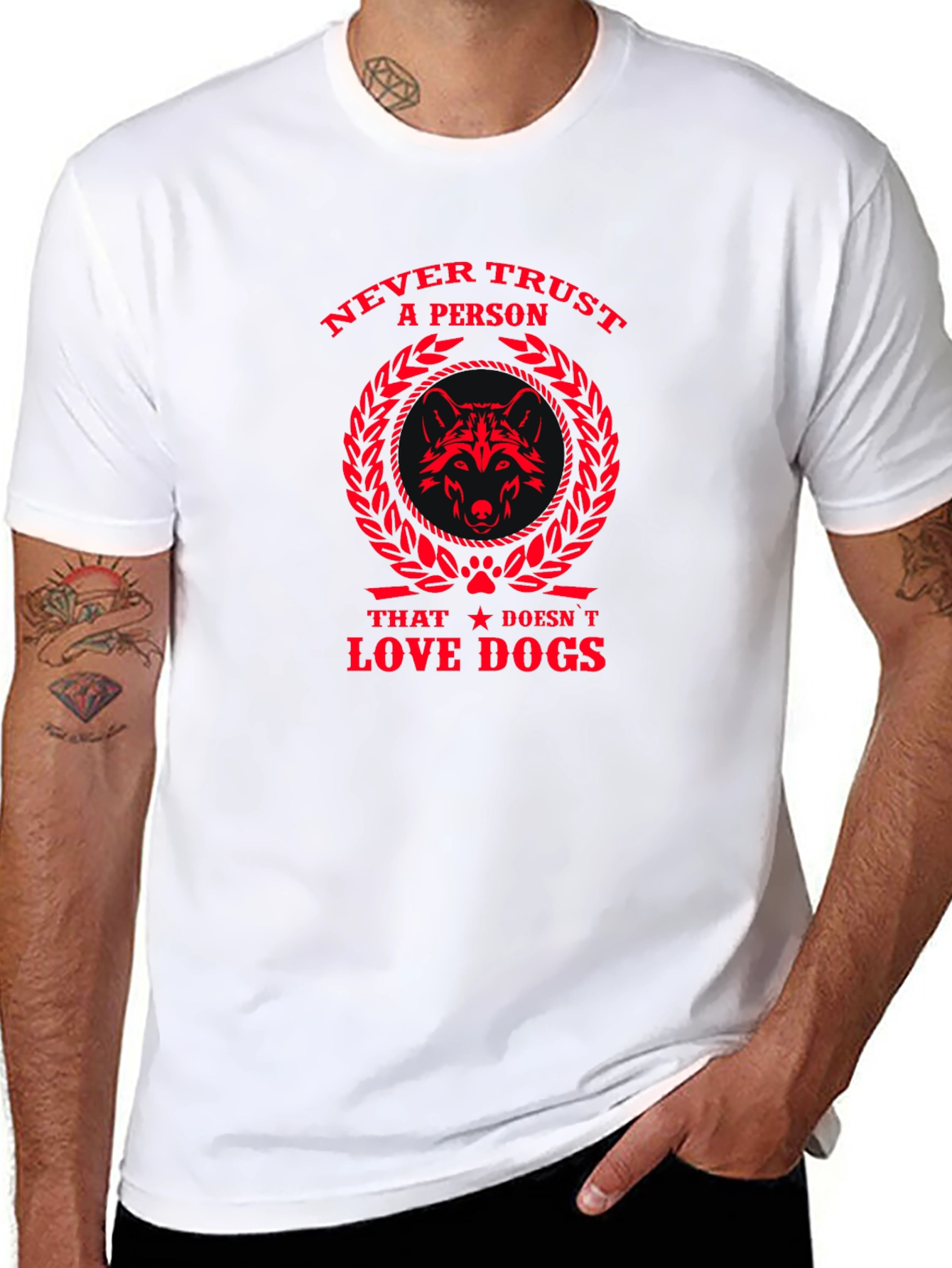 Never Trust A Person T-Shirt