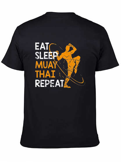 Eat Sleep Muay Thai Repeat T-Shirt
