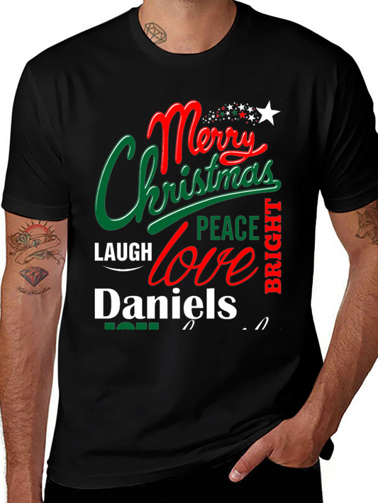 Merry Christmas Personalized T-Shirt