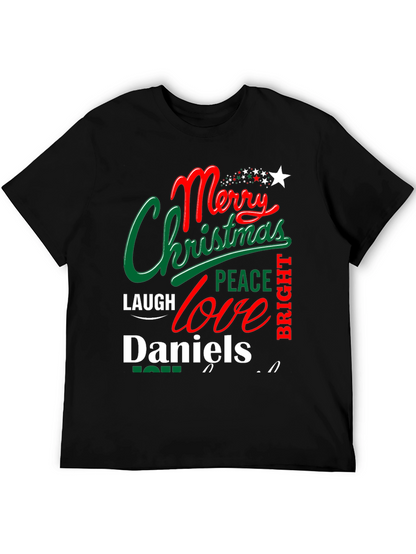 Merry Christmas Personalized T-Shirt