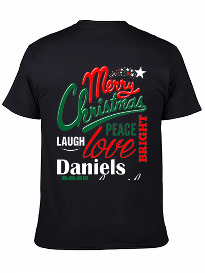 Merry Christmas Personalized T-Shirt