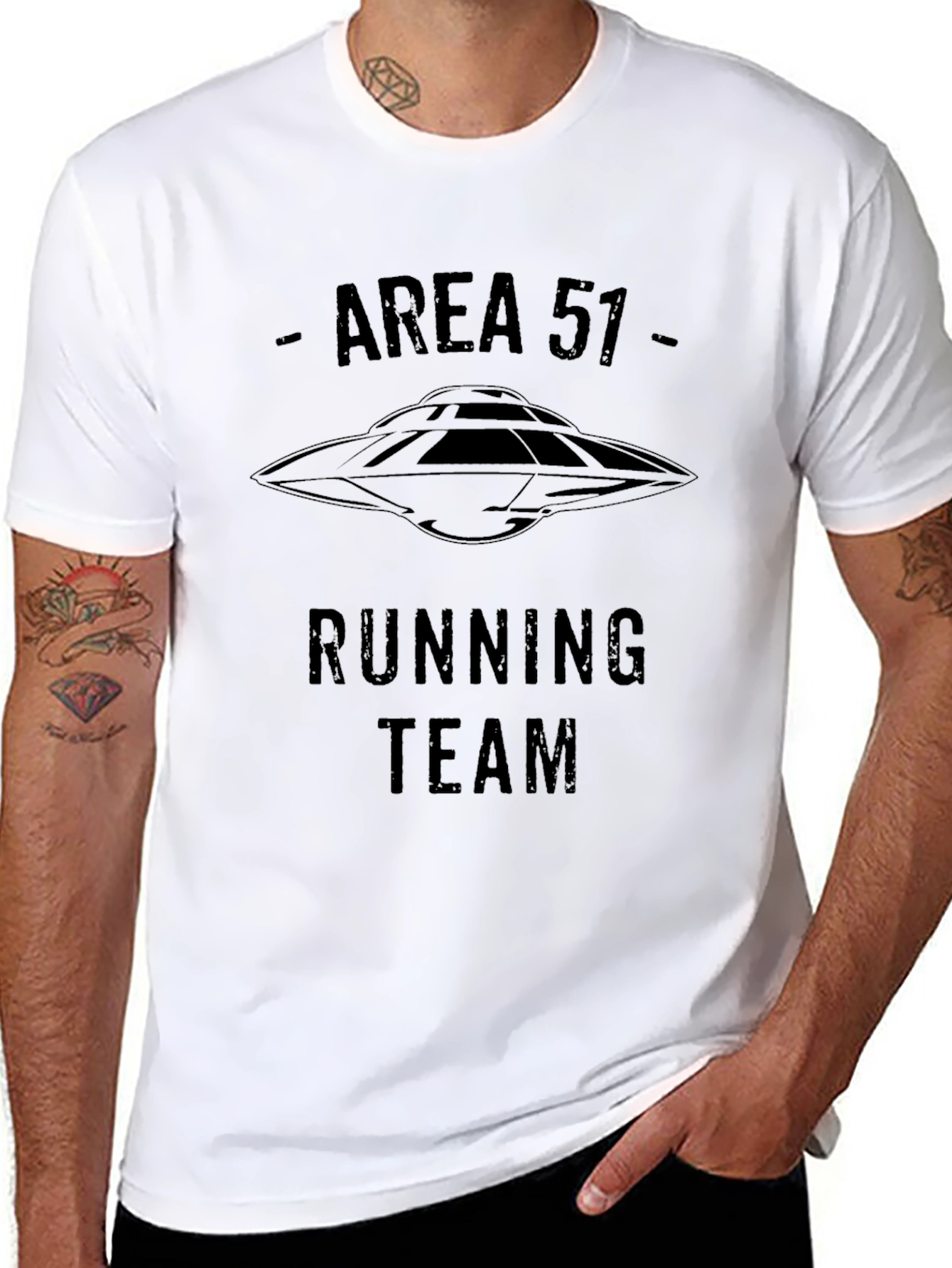 Area 51 Running Team Graphic T-Shirt