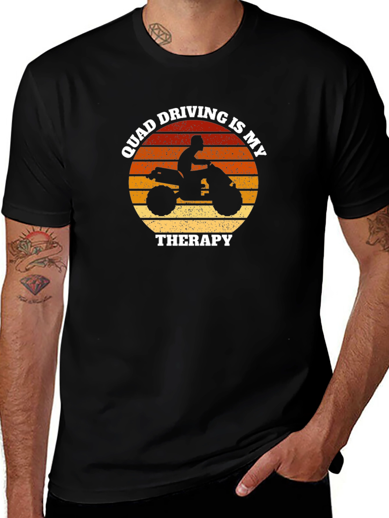 Quad Driving Is My Therapy T-Shirt