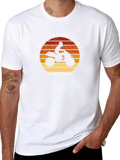 Quad Driving Is My Therapy T-Shirt