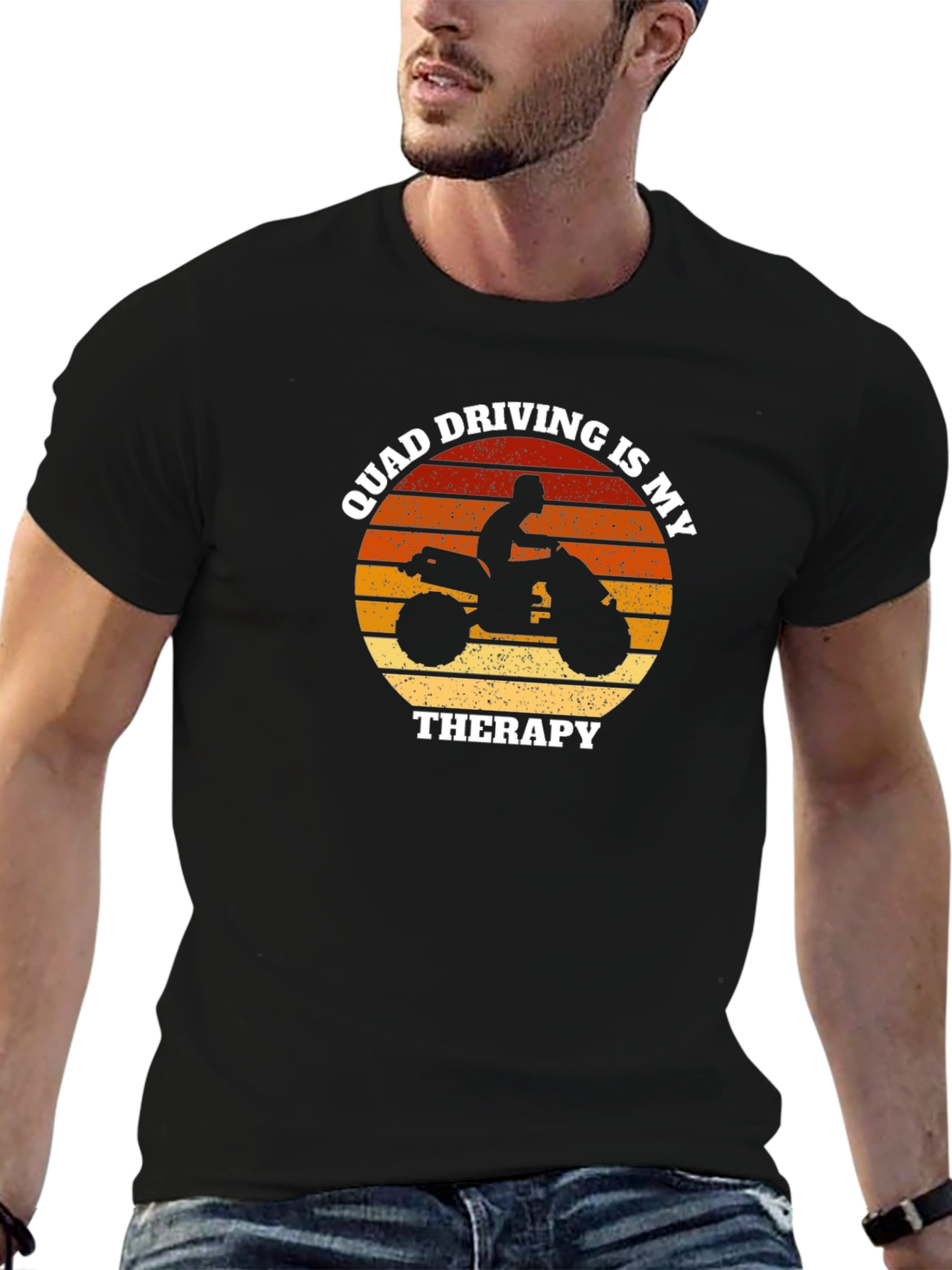 Quad Driving Is My Therapy T-Shirt