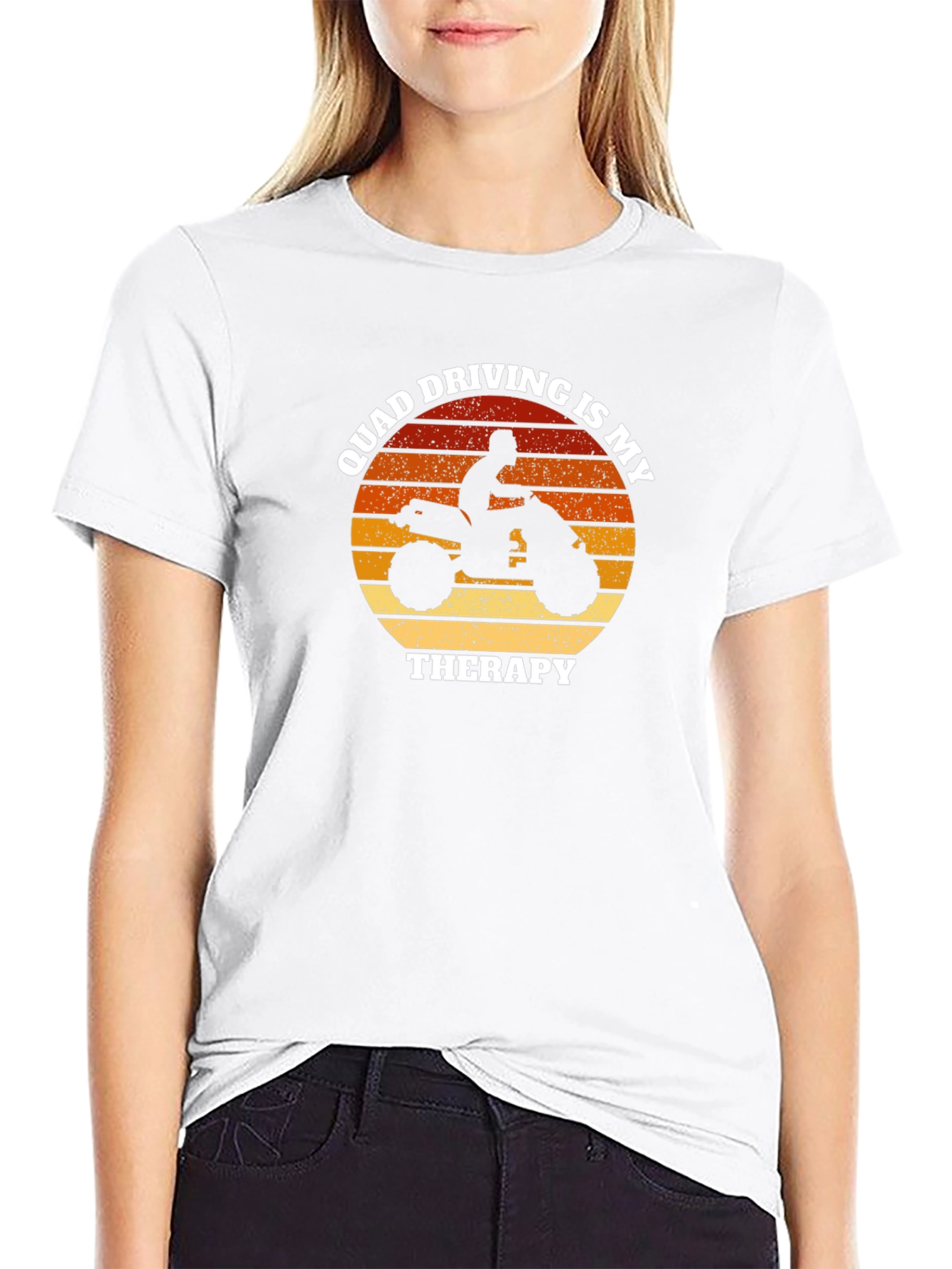 Quad Driving Is My Therapy T-Shirt
