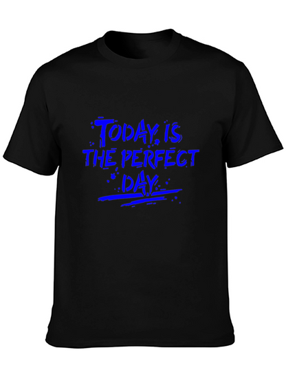 Today is the Perfect Day Graphic Tee - Black