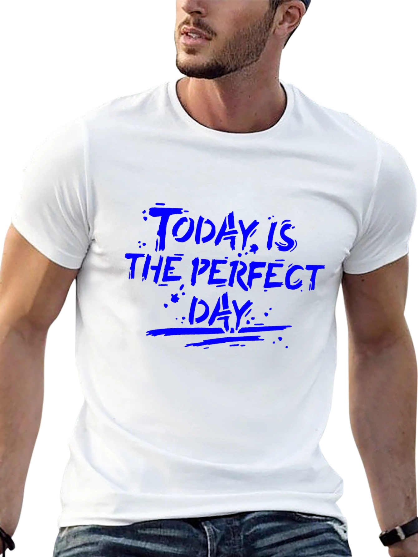 Today is the Perfect Day Graphic Tee - Black