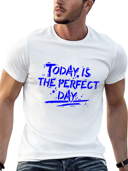 Today is the Perfect Day Graphic Tee - Black