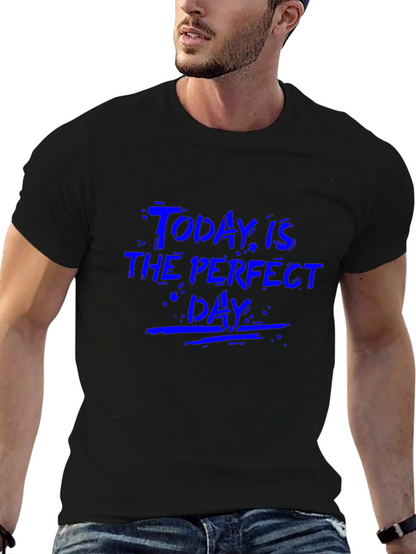 Today is the Perfect Day Graphic Tee - Black