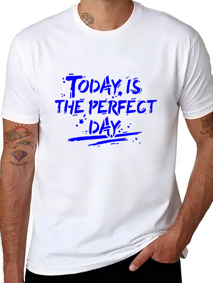 Today is the Perfect Day Graphic Tee - Black