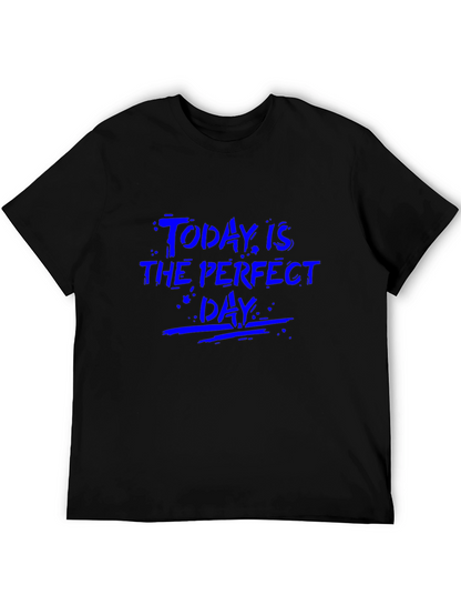 Today is the Perfect Day Graphic Tee - Black