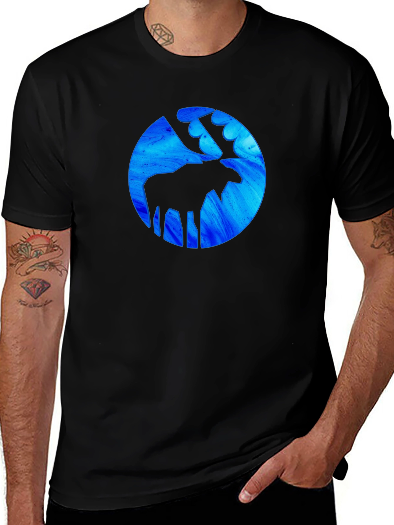 Moose Silhouette T-Shirt