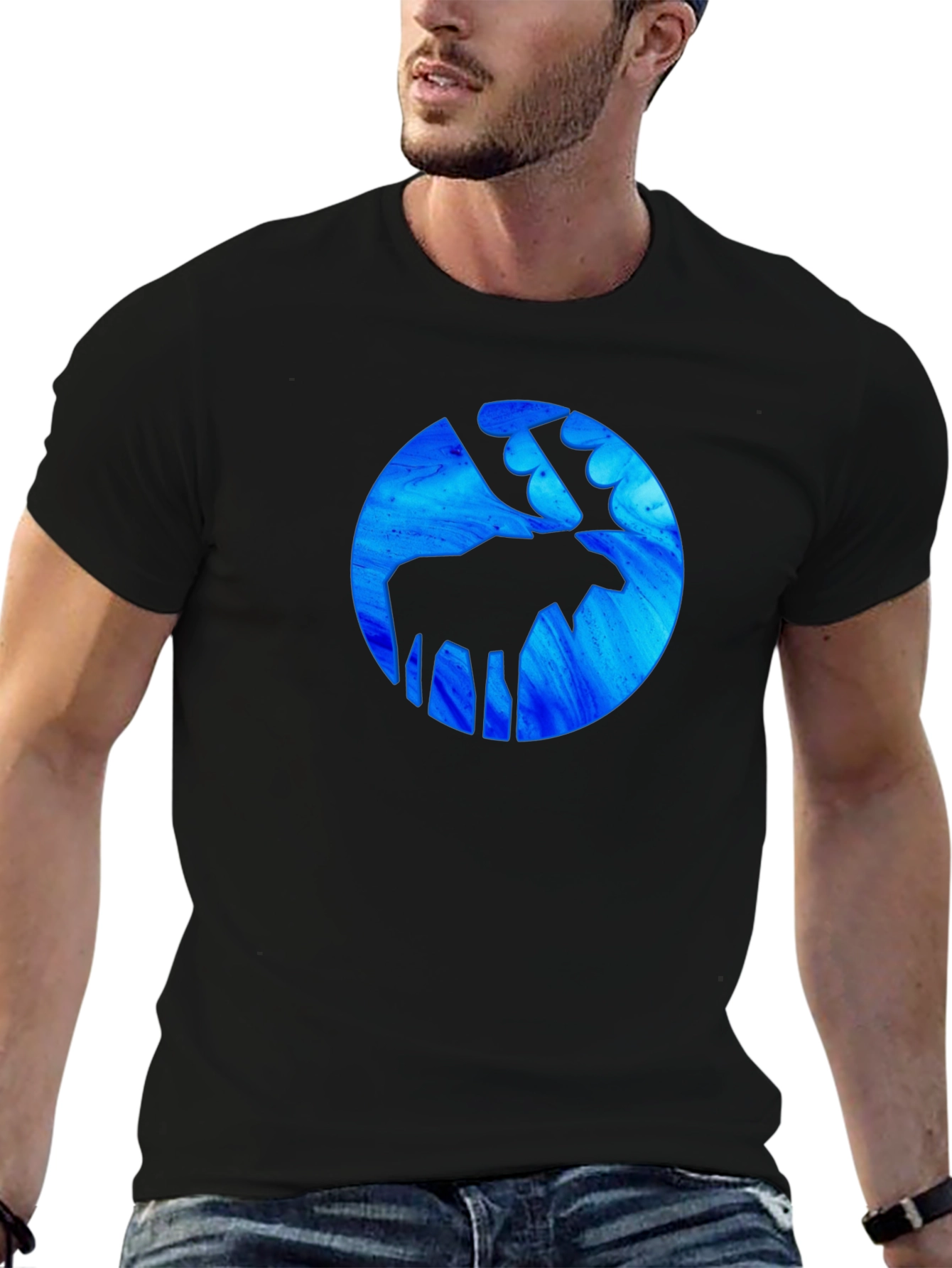 Moose Silhouette T-Shirt
