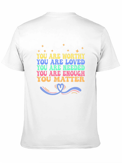 You Matter Graphic Tee - Positive Affirmations T-Shirt