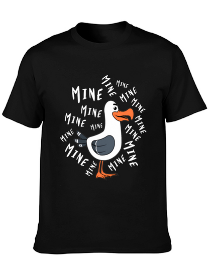 Mine! Seagull Graphic Tee - Novelty T-Shirt