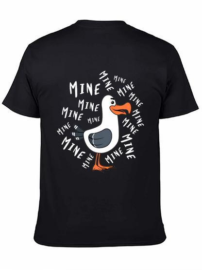 Mine! Seagull Graphic Tee - Novelty T-Shirt