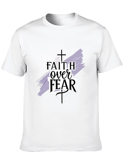 Faith Over Fear T-Shirt - Christian Apparel