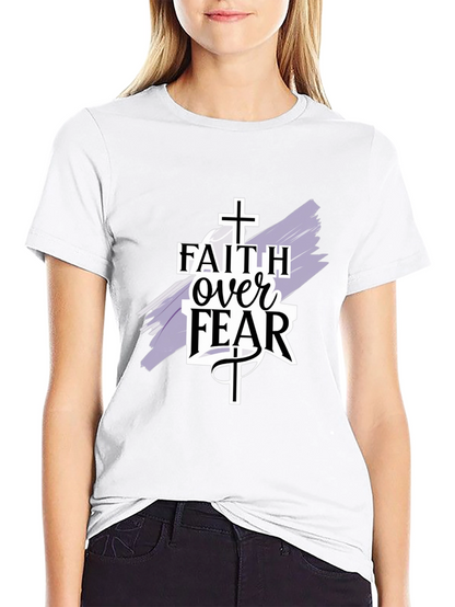 Faith Over Fear T-Shirt - Christian Apparel