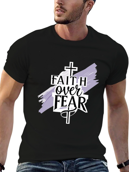 Faith Over Fear T-Shirt - Christian Apparel