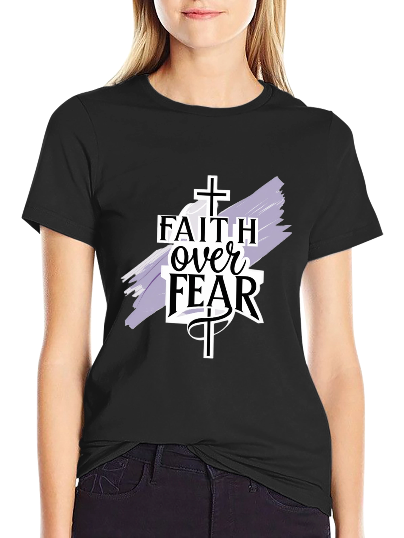 Faith Over Fear T-Shirt - Christian Apparel
