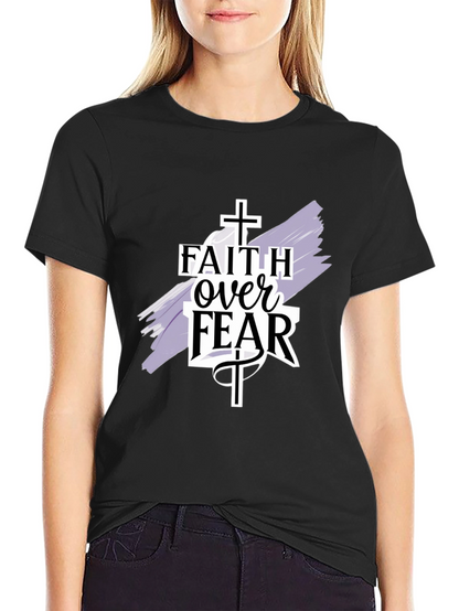 Faith Over Fear T-Shirt - Christian Apparel