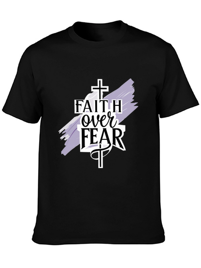 Faith Over Fear T-Shirt - Christian Apparel
