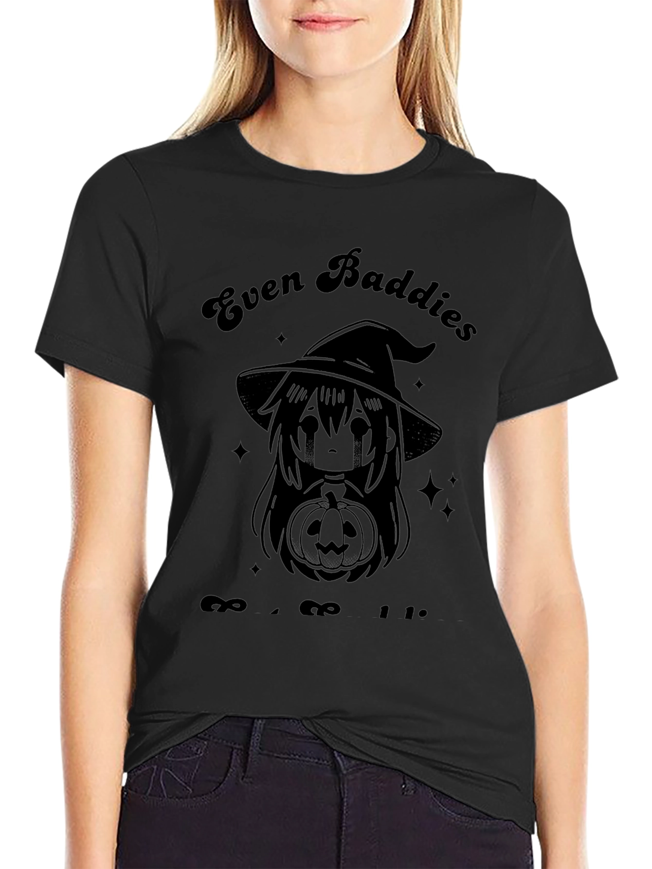 Even Baddies T-Shirt - Halloween Witch Tee