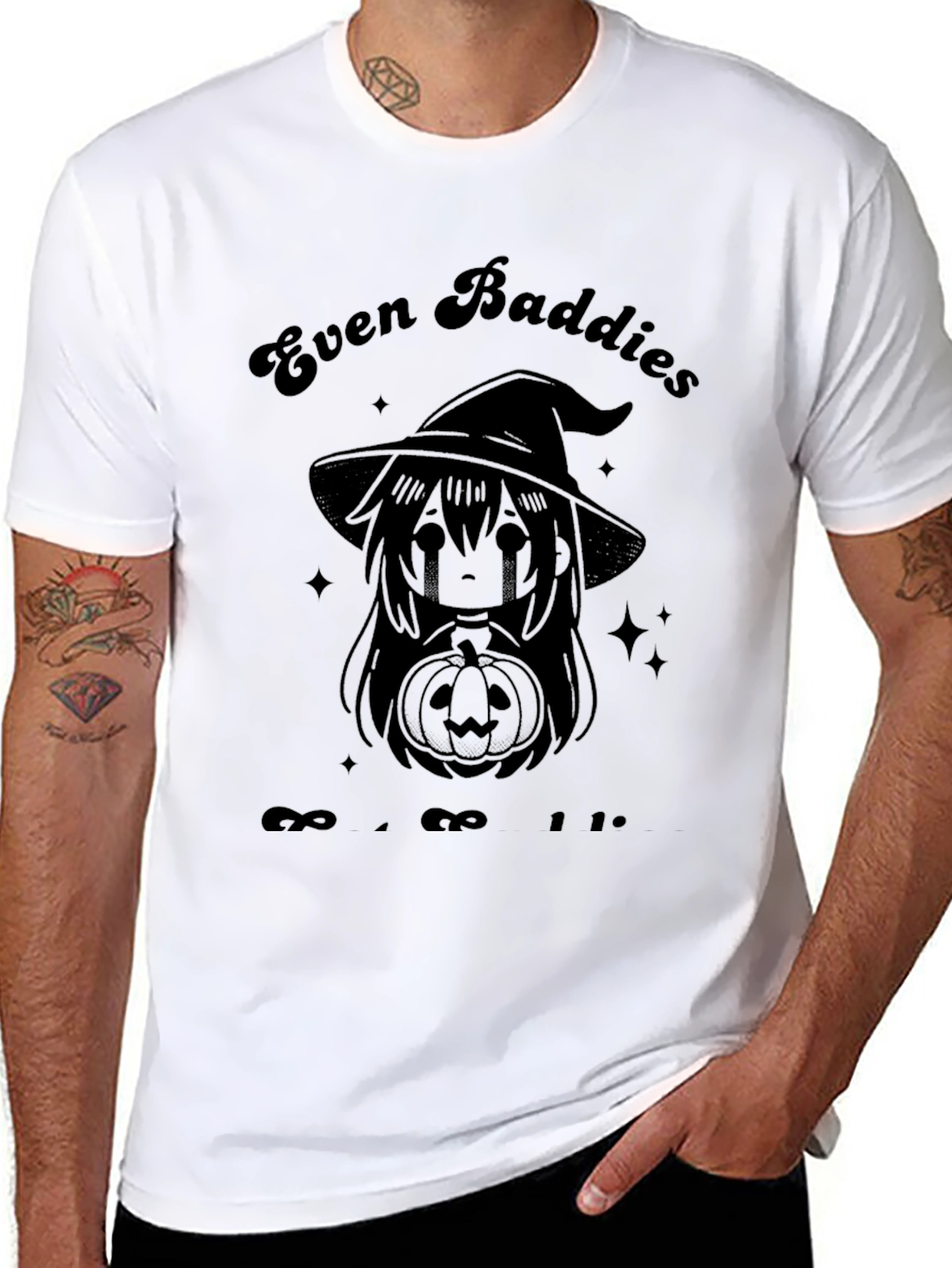 Even Baddies T-Shirt - Halloween Witch Tee