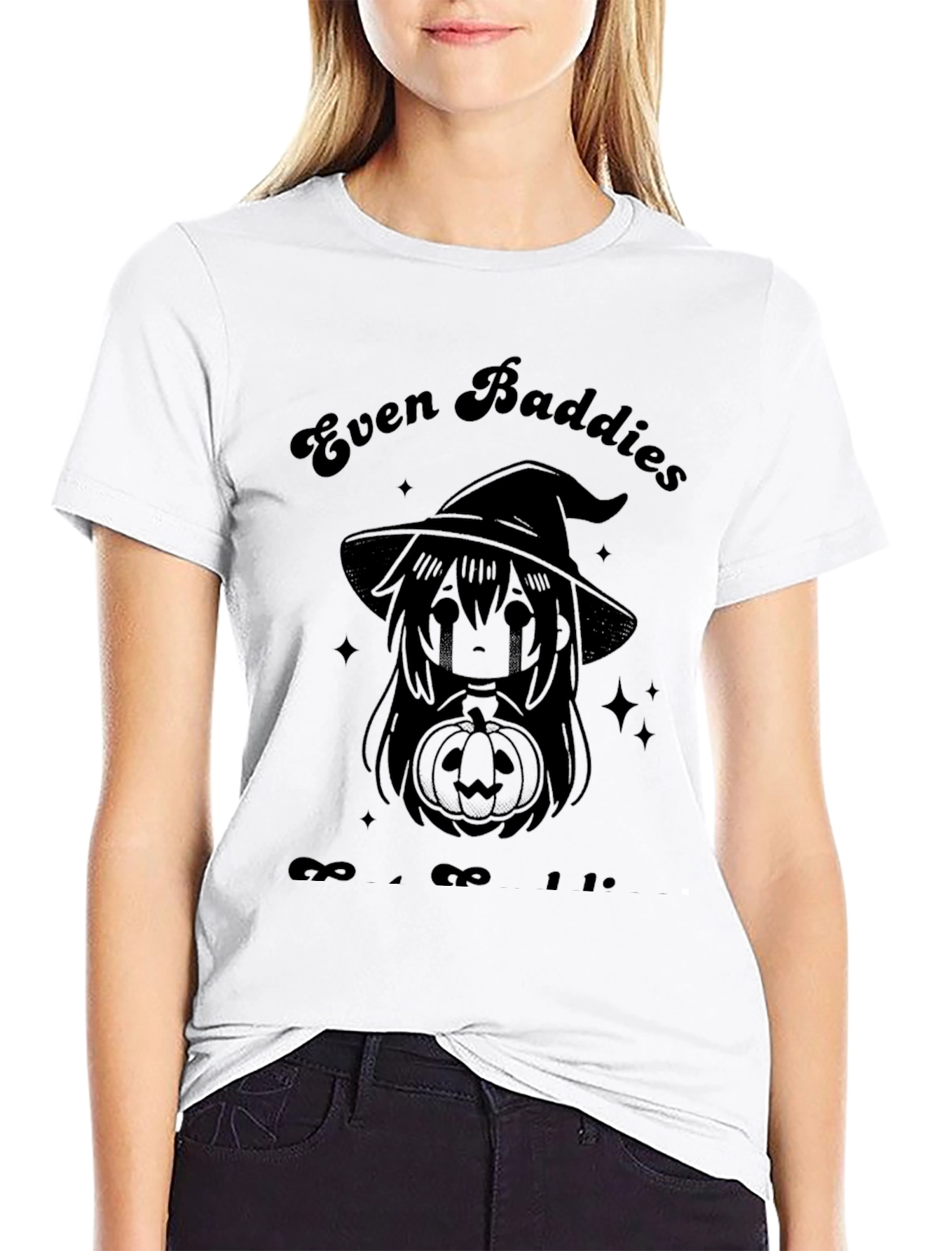 Even Baddies T-Shirt - Halloween Witch Tee