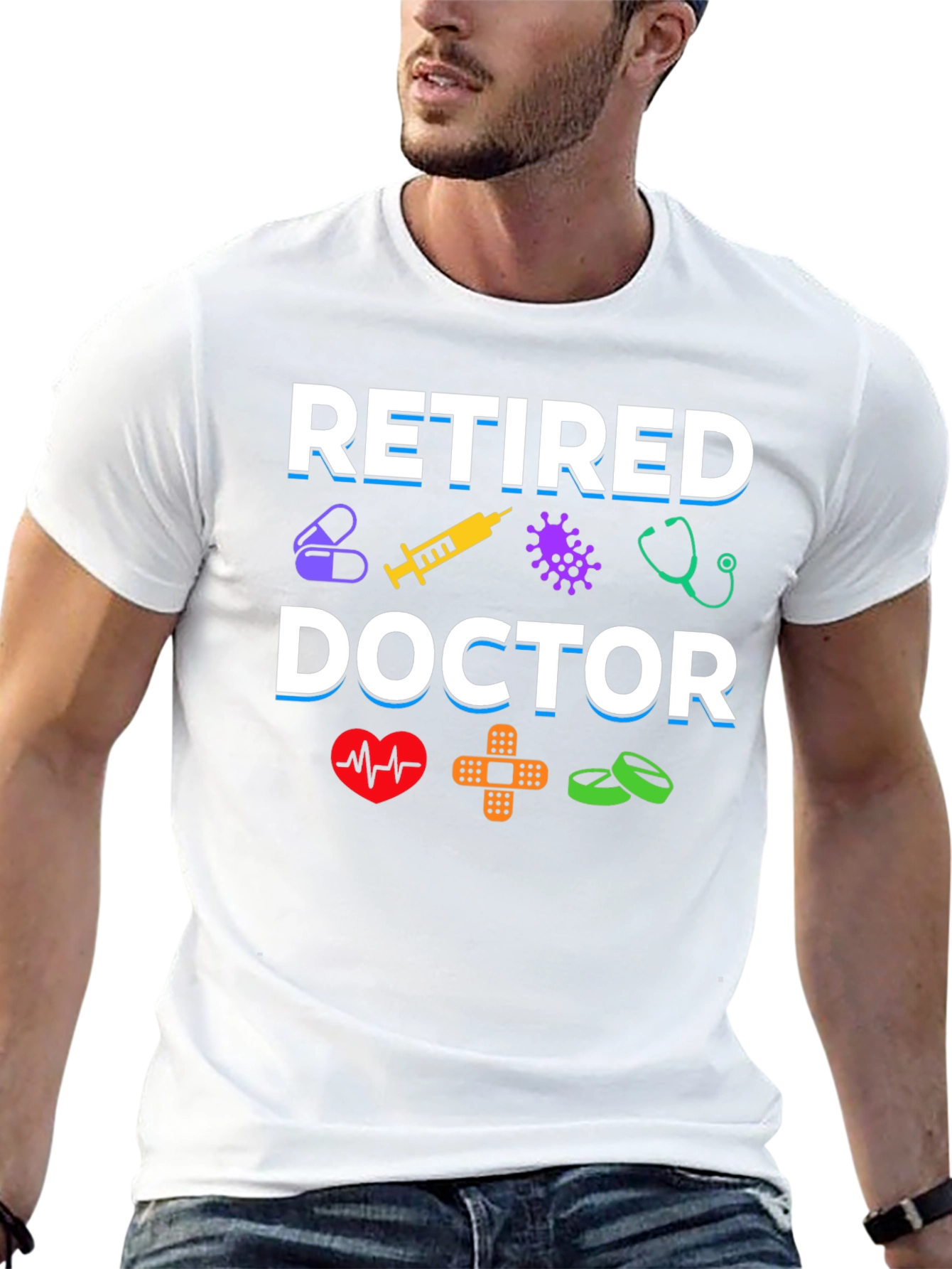 Retired Doctor Graphic T-Shirt