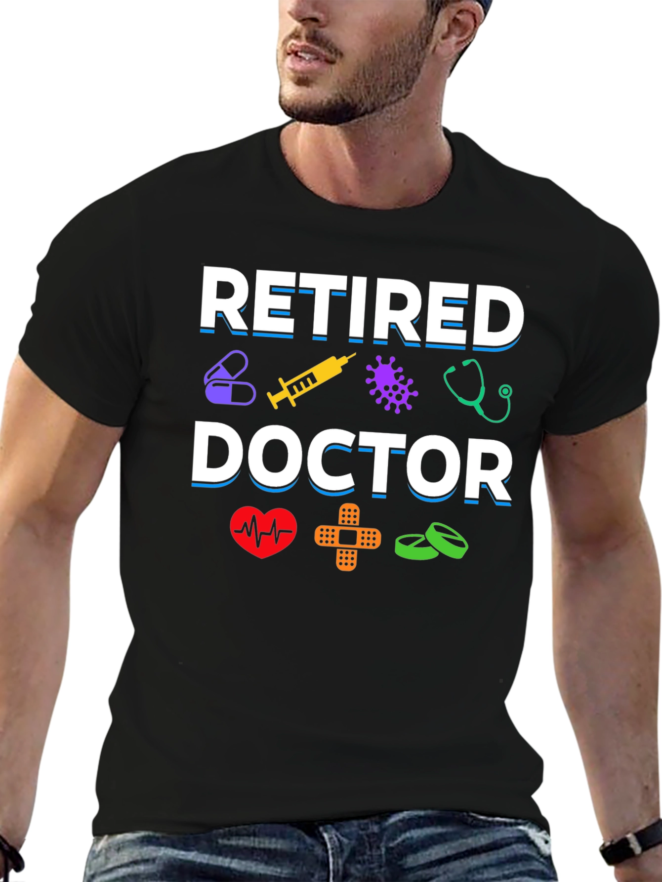 Retired Doctor Graphic T-Shirt