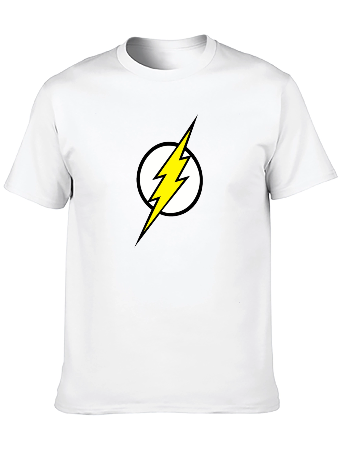 Flash Logo Graphic T-Shirt - Black
